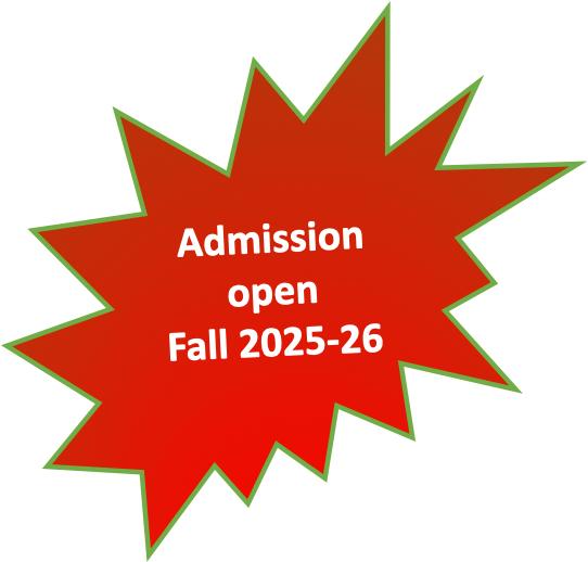 Admission Open